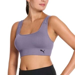 Puma Women's Seamless Sports Bra 2-Pack - Blue